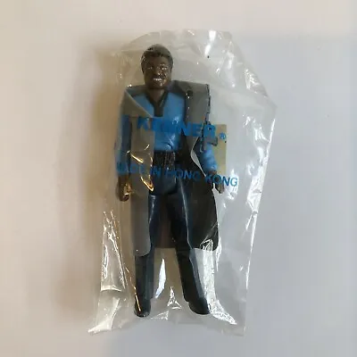 Vintage Star Wars Lando Calrissian Bespin Action Figure Kenner Bag Baggie Sealed • $295