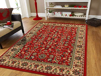 Red Traditional Oriental Medallion 8x10 Area Rug Carpet 2x3 Mat 5x7 Rugs • $99.98