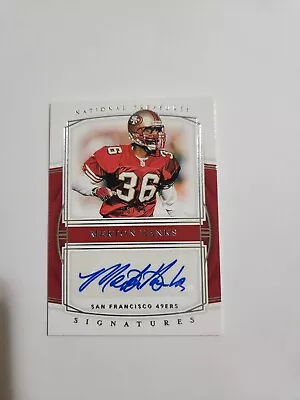 2019 National Treasures Merton Hanks Auto #20/49 • $45.99