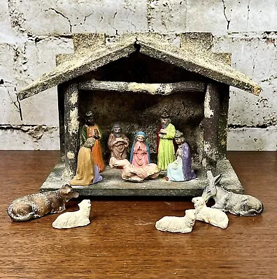 Vintage Handmade Nativity Set From Germany  • $33.71