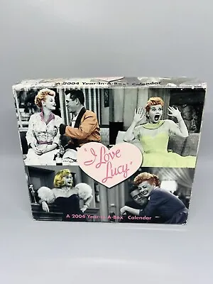  I Love Lucy  A 2004 Year-In-A-Box Calendar Images From Your Favorite Episodes • $15