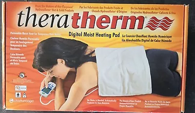 NEW-Chattanooga TheraTherm Digital Moist Heating Pad-Large 14 X14 .  • $40