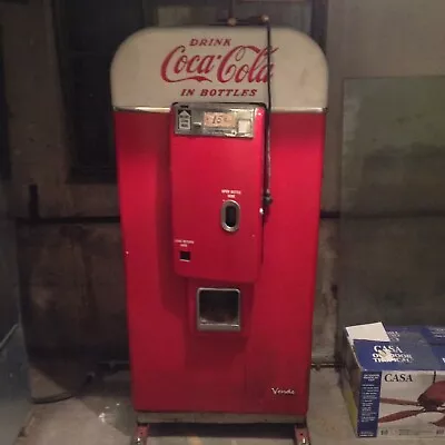 Vintage Vendo Brand V-80 Coca Cola Coke Vending Machine W/Bottle Return Rack • $2000