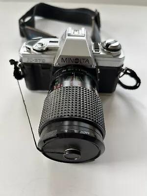 Minolta X-370 35mm  Camera With Flash And Strap Used • $47