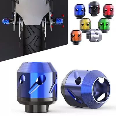 CNC Frame Anti-falling Protector Ground Crash Slider Motor Blue Dirt Pit Bike • $16.16