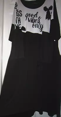 Cover Up Femme ~ Large/osfa ~ Quirky Panelled Dress ~ Bnwt • £35