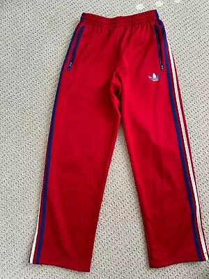 Adidas Men's Small Track Pants With Zipper Hemmed • $19