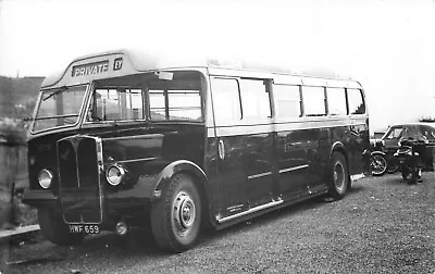 Vintage Bus Photograph Single Decker Bus - Private East Yorkshire  (BU3) • £6.99