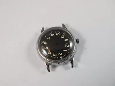 ELGIN MENS ORD TYPE A-11 MILITARY CASE & DIAL  SET VERY NICE CONDITION Nr • $51