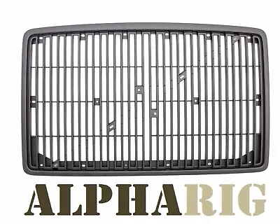 Fits BLACK VOLVO VN Front Grille 96 97 98 99 00 01 02 03 W/ BUG SCREEN • $159.99