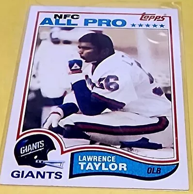 1982 Topps - #434 Lawrence Taylor (RC) • $55