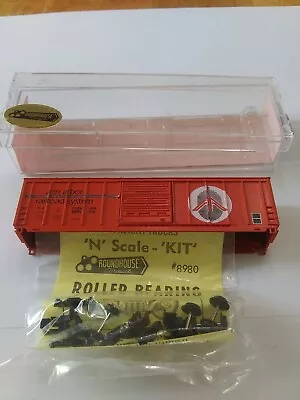 N Scale Lot Used Box Car Ann Arbor Railroad System Roundhouse Parts • $5