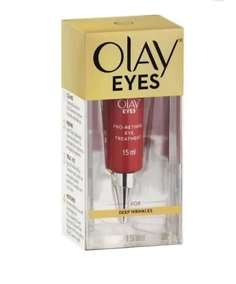 $22.95 • Buy Olay Anti-ageing Eye Cream Eyes Pro-retinol Treatment - 15ml