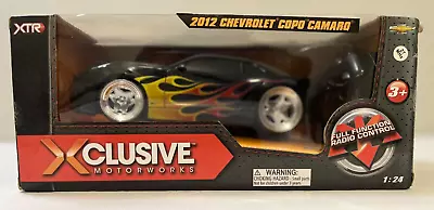 Xclusive Motorworks 1:24 Hotrod Black Chevrolet Copo Camaro RC Car • $34.99