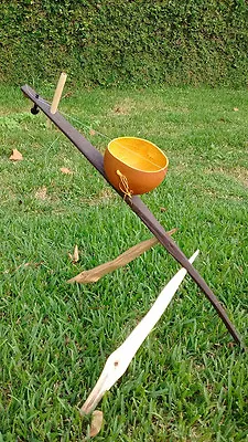  Do  Gourd And Wood Interactive Sculpture • $485