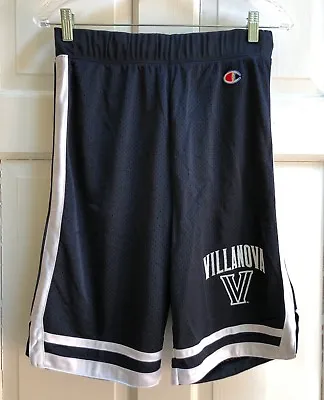 VILLANOVA UNIVERSITY WILDCATS Basketball By Champion Shorts Size SMALL Unisex • $19.99