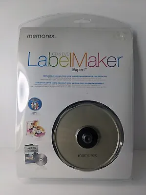 Memorex CD & DVD Label Maker Expert 138 Labels & Software-New & Sealed  • $14.99