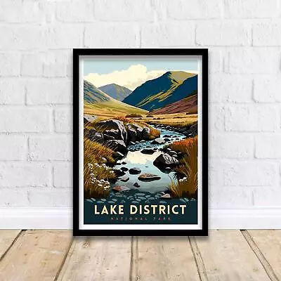 Lake District Travel Print • £14