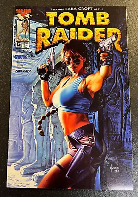 Lara Croft Tomb Raider 6 VARIANT Joe Jusko COVER Vol 1 Top Cow Image 1999 • £9.64