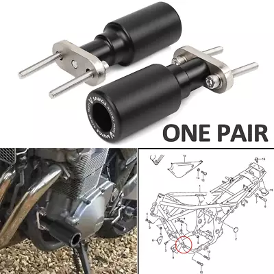 CNC Frame Sliders Falling Anti Crash Guard For SUZUKI BANDIT 600 GSF600/GSF600S • $53.54