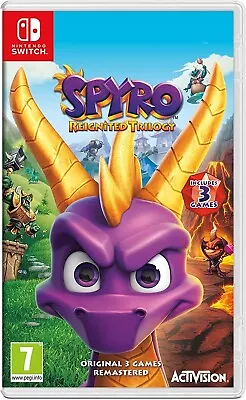 $59 • Buy Spyro Reignited Trilogy Nintendo Switch Brand New Sealed