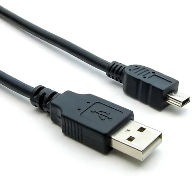1-15Ft USB2.0 A Type Male To Mini USB2.0 B Type 5Pin Male Connector Cable Black • $13.49