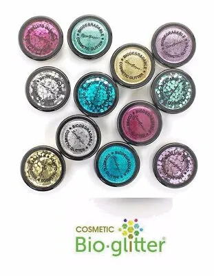 Stargazer Biodegradable Chunky Fine Loose Glitter Shaker Body Nails Hair Fix Gel • £2.95