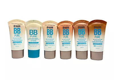 Maybelline Dream BB Pure 8-In-1 Beauty Balm 2% Salicylic Acid (1.0oz.) You Pick! • $11.95