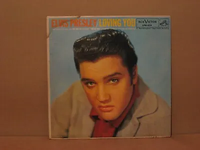 Elvis Presley Loving You Original 1957 LP Vinyl VG  100% Played Tested • $18.75