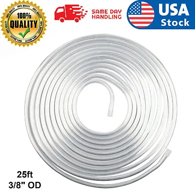 3/8  Diameter 25' Aluminum Coiled Tubing Fuel Line • $23.45
