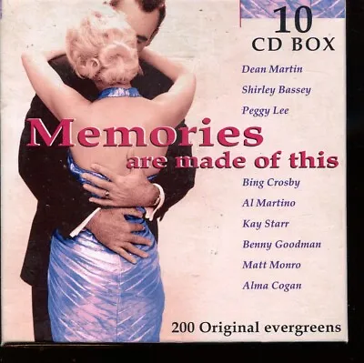 Memories Are Made Of This / 200 Original Evergreens - 10xCD Box Set • £4.50