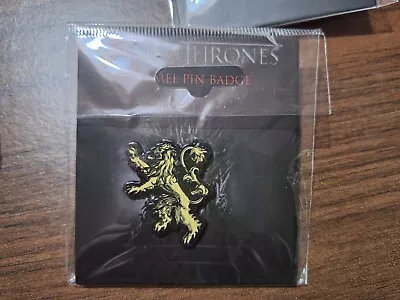 5 Game Of Thrones Enamel Pin Badge (Lannister Design) 3cm X 2.5cm - Official • £10