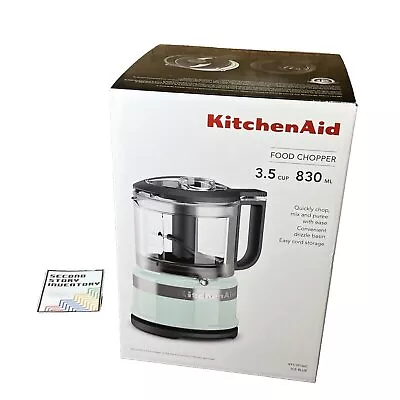 KitchenAid 3.5-Cup Mini Food Processor | Ice Blue Brand New • $53.55