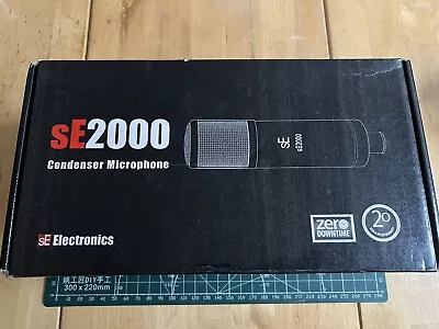 SE Electronics - SE2000 Large Diaphragm Cardioid Condenser Microphone • £55