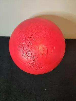 VTG 1998 NERF Soccer Ball Red Original Parker Brothers Official Rare Color  • $39.99