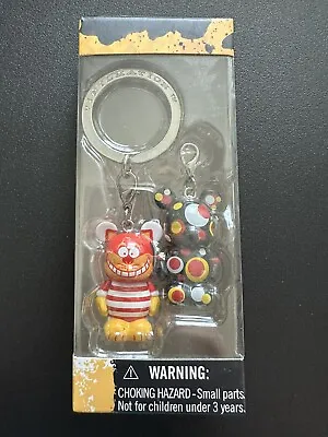 Disney Parks Vinylmation Jr. CHESHIRE CAT Keychain Set NEW In BOX • $14.75