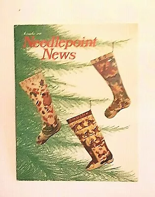 Needlepoint News Christmas Projects November 1976 • $7.20