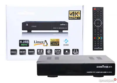 2023 Zgemma H7S V2 Enigma 2 Satellite Receiver Combo 2xDVB-S2X+DVB-T2/C 4K Linux • £109.99