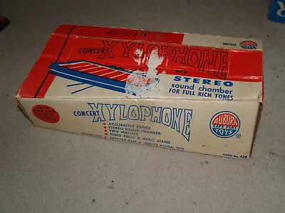 Concert Xylophone - Auburn Toys Model 439 -  1964 W/ Original Box • $109.95