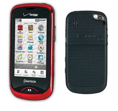 Pantech Hotshot CDM8992- Red (Verizon) Smartphone Cell Phone (Page Plus) • $29.59
