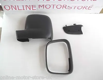 VW Transporter T5 + VW Caddy Wing Mirror Kit GENUINE - PASSENGER SIDE! 3 PIECE  • $77.85