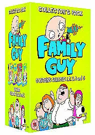 Family Guy: Seasons 1-5 DVD (2006) Seth MacFarlane Cert 15 13 Discs Great Value • £4.24