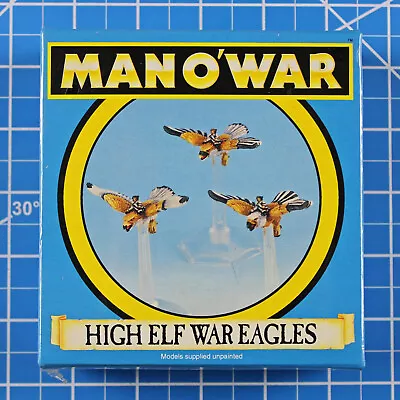 Man O War High Elf War Eagles (Metal) - OOP Games Workshop Manowar Flyers Riders • $42.95