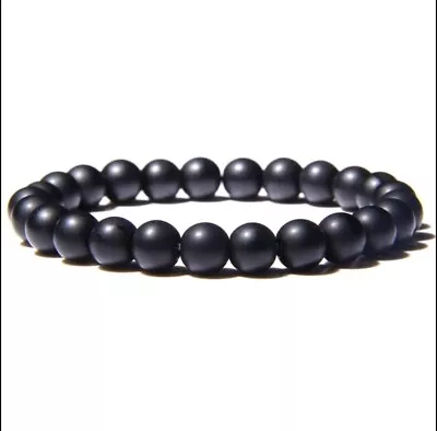 £2.85 • Buy Natural Crystal Gemstone Bead Bracelet Chakra Stone Jewellery UK SELLER 8mm Bead