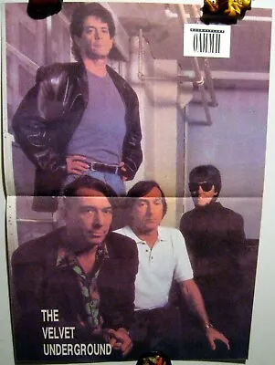 Velvet Underground V.U. The Velvets Magazine Poster A3 16x11 • $5