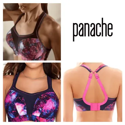 Panache Ultimate High Impact Underwire Sports Bra #5021 Size 34E Runs Small • £34.06