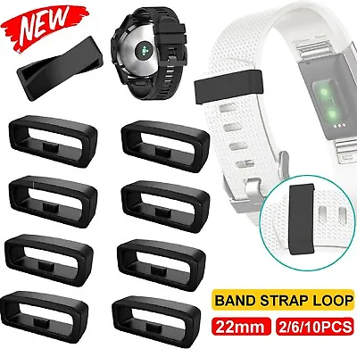 Watch Band Strap Loop Keeper Lock Fastener Ring For Garmin Fenix Forerunner • $36.45