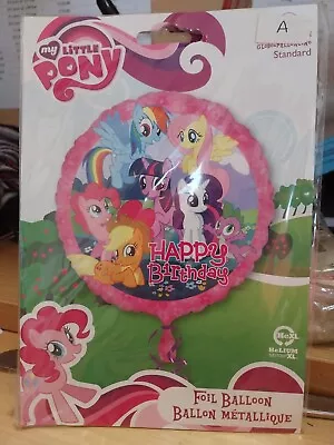 My Little Pony Happy Birthday Foil Celebration Balloon 18inch  • £2.99