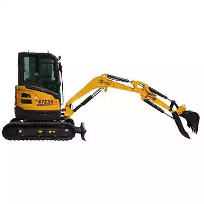 Mini Excavator Digger 23 GPM 2.8 Ton Tracked Crawler B&S Kubota Engine Backhoe • $25699