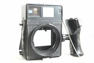 Mamiya SUPER 23 Black Medium Format Camera Body + Left Hand Grip #3294 • $85.56